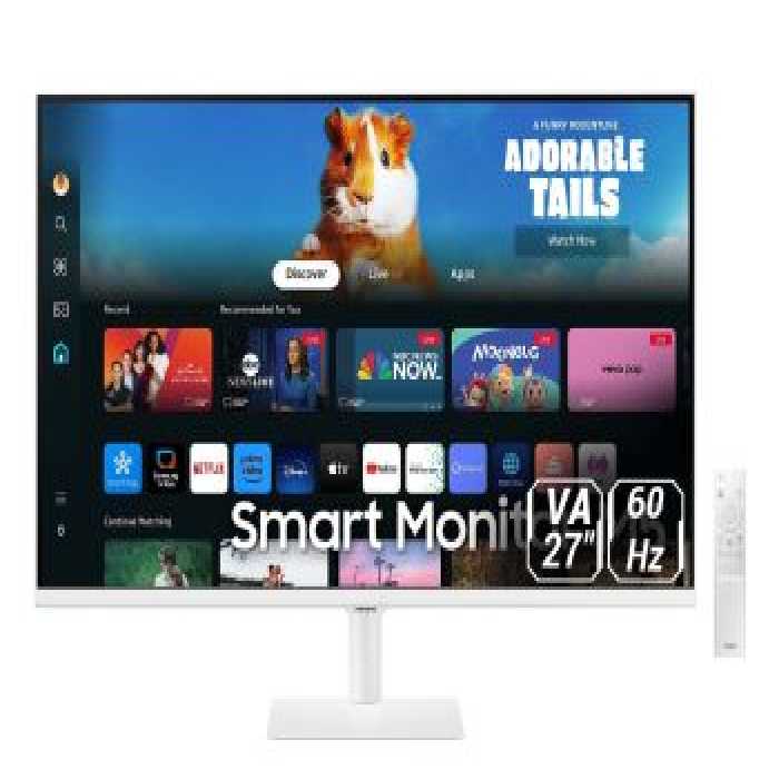 مانیتور هوشمند 27 اینچ سامسونگ مدل Samsung M5 M50D سفید