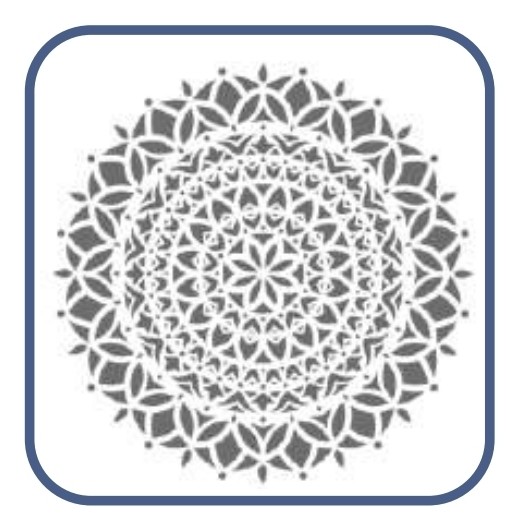 شابلون طرح پتینه سایز 40 در 60 کد 409