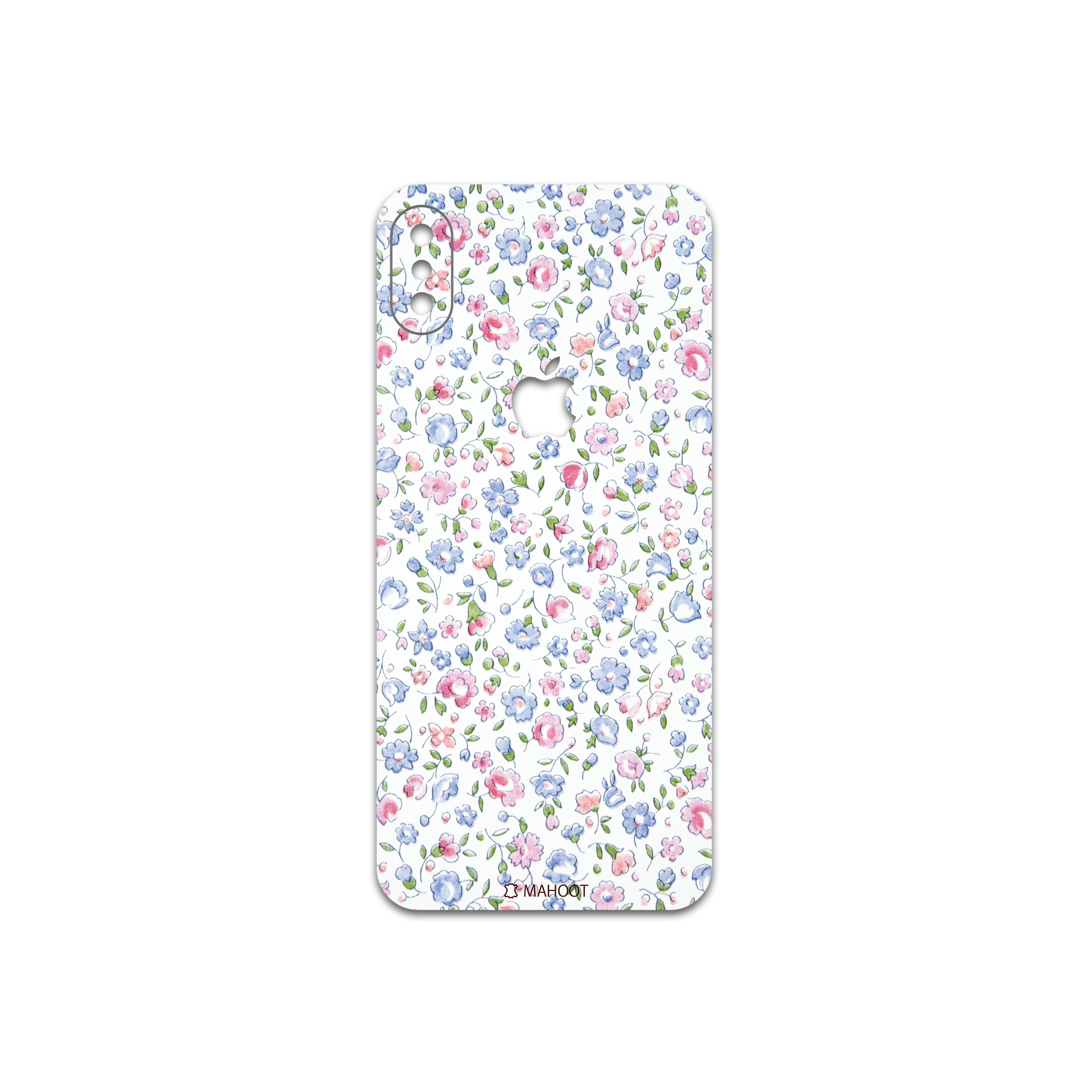 برچسب پوششی ماهوت مدل Painted-Flowers مناسب برای گوشی موبایل اپل iPhone X