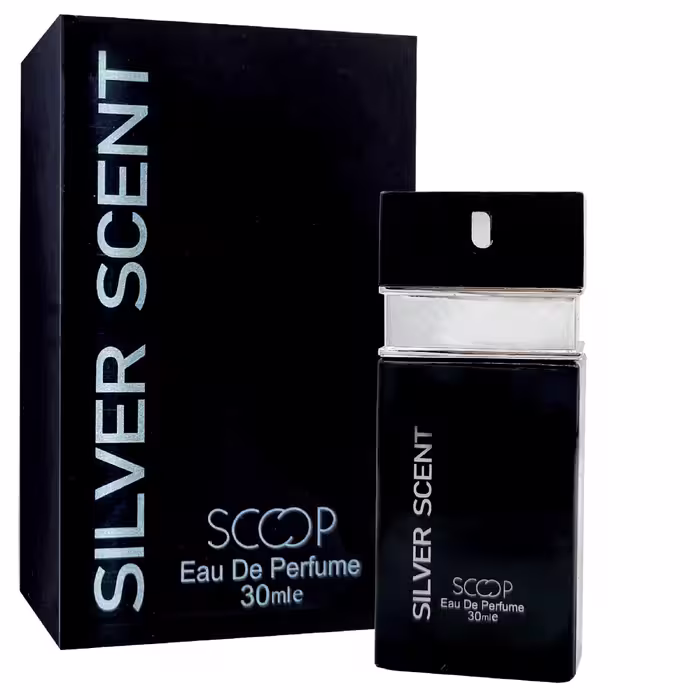 عطر جیبی مردانه اسکوپ مدل سیلور سنت حجم 30 میلی لیتر