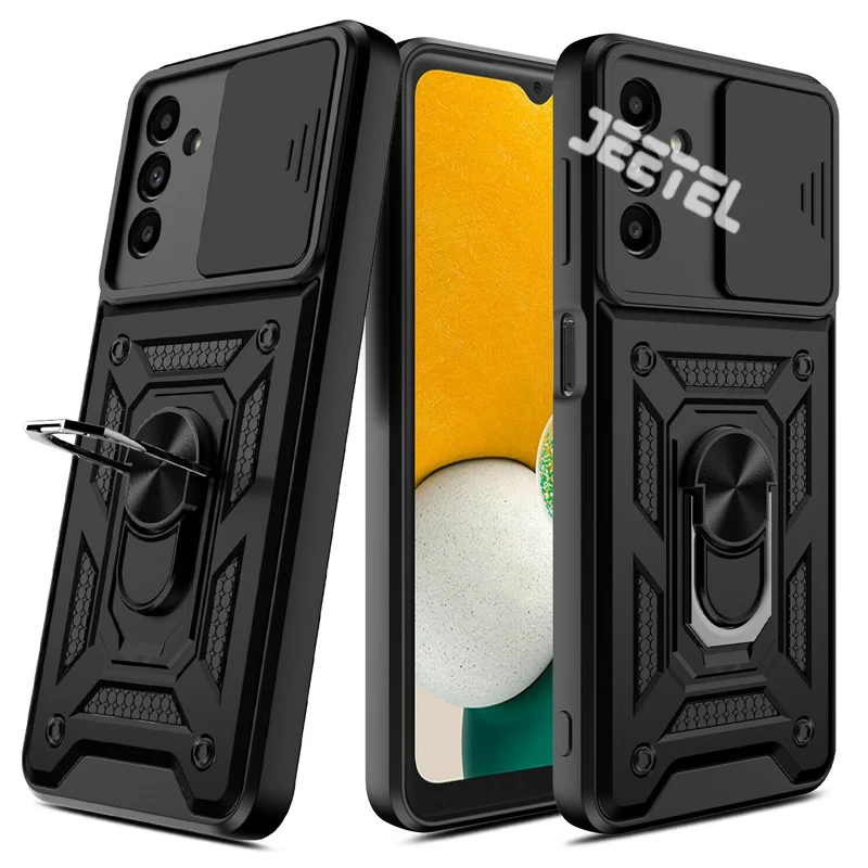 قاب کشویی بتمنی مدل آهنربایی هولدردار برای گوشی Samsung Galaxy A04S طرح اسلاید آرمور