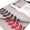 پرده حمام طرح Leaf سایز 180x180 سانتی‌متر