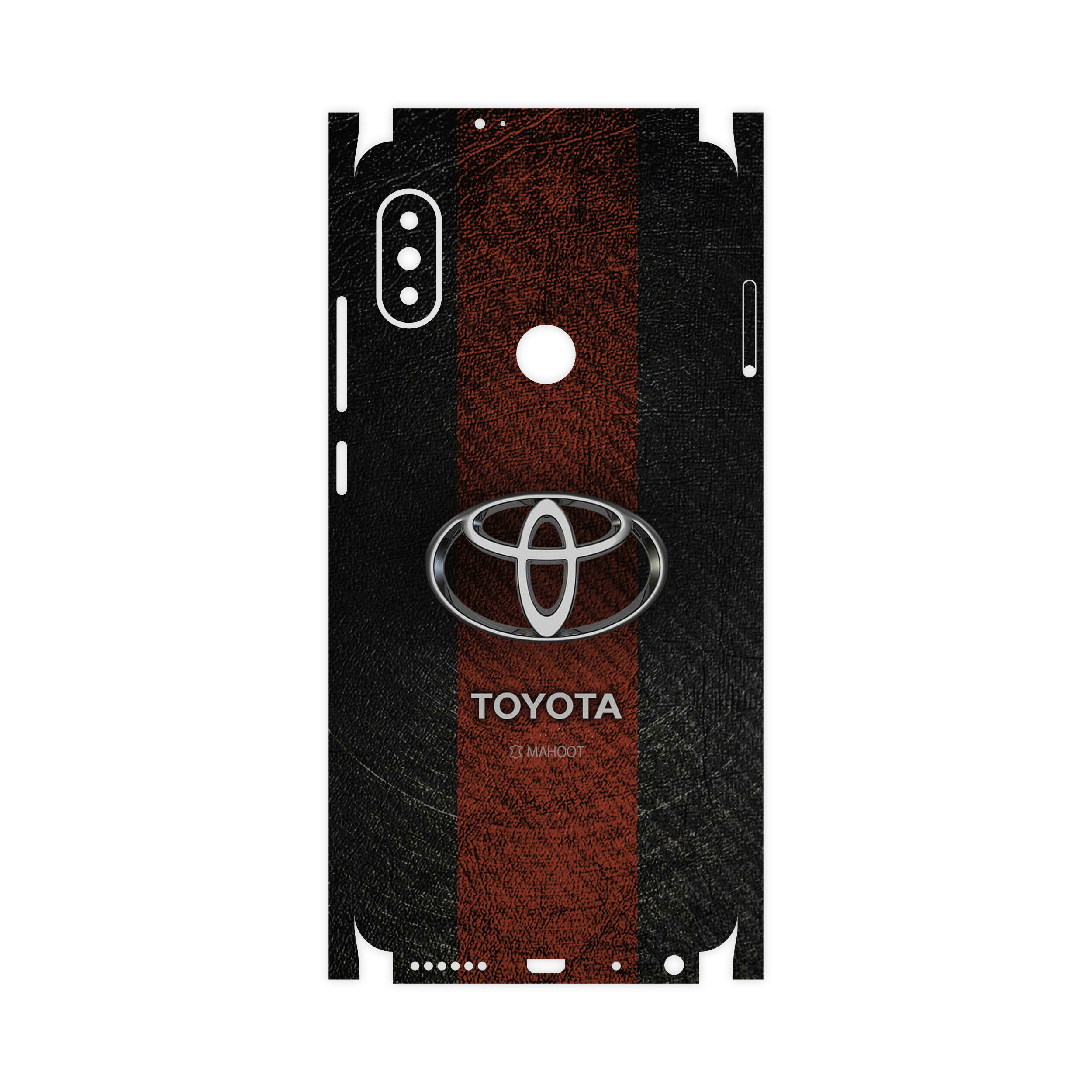 برچسب پوششی ماهوت مدل TOYOTA-FullSkin مناسب برای گوشی موبایل شیائومی Redmi Note 5 Pro