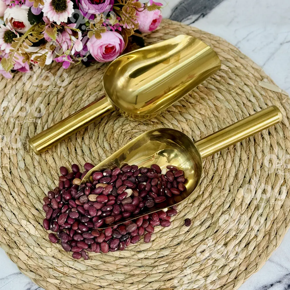 ابزار آشپزخانه پیمانه سرتاس طلا