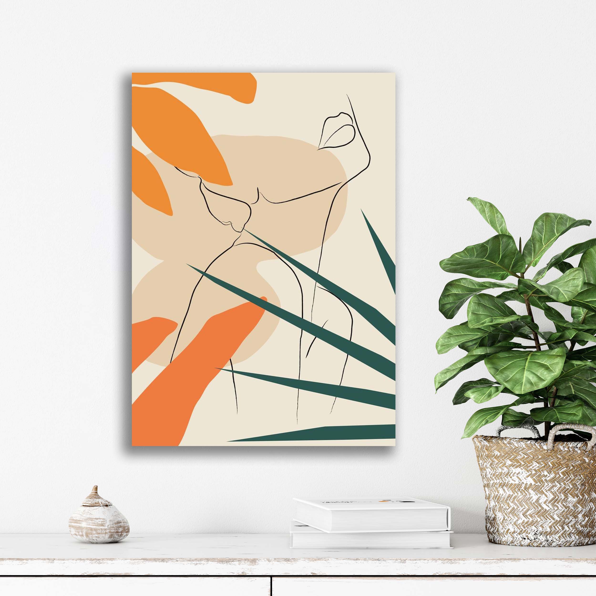 تابلو شاسی آتریسا مدل لاین ارت مینیمال Abstract Line