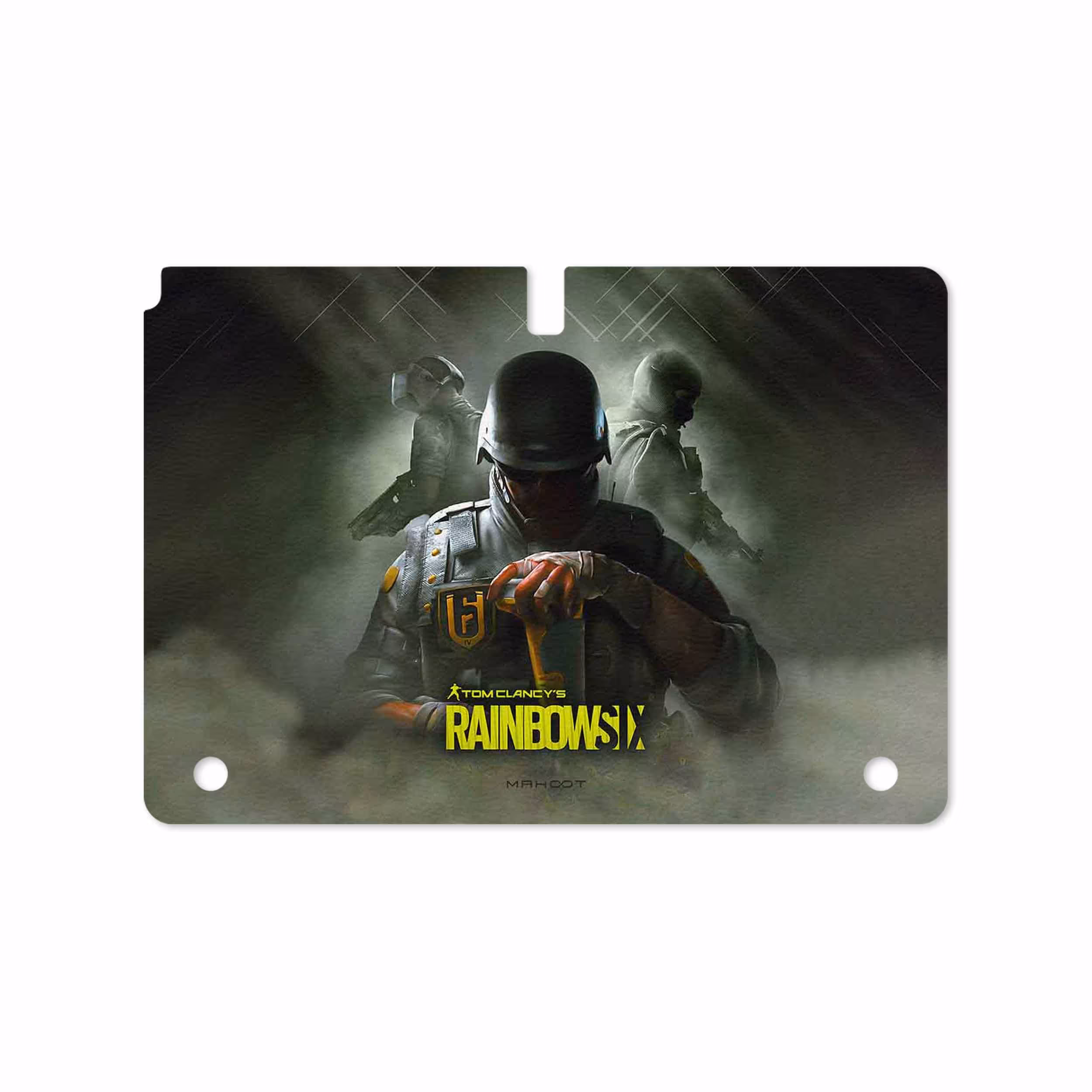 برچسب پوششی ماهوت مدل Rainbow-Six-Game مناسب برای تبلت سامسونگ Galaxy Note 10.1 2012 N8010
