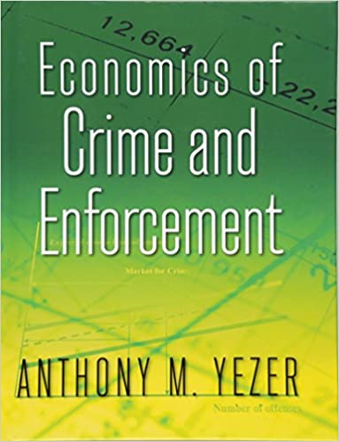 خرید و دانلود نسخه کامل کتاب Economics of Crime and Enforcement - Pdf