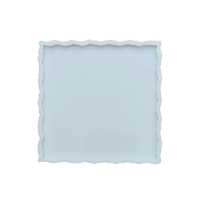 قالب رزین مدل زیرلیوانی طرح مربع دفرمه کد ZM1