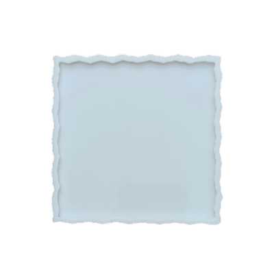 قالب رزین مدل زیرلیوانی طرح مربع دفرمه کد ZM1