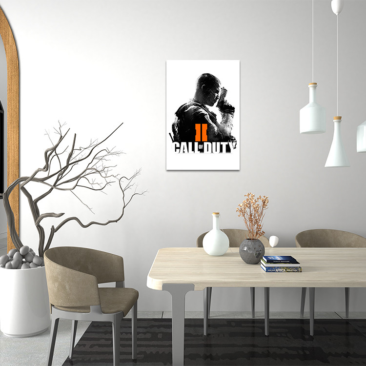 تابلو شاسی مدل بازی کال آف دیوتی call of duty کد 63 | دنیای قاب