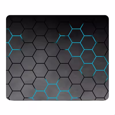 ماوس پد طرح Dark Hexagons مدل Z11