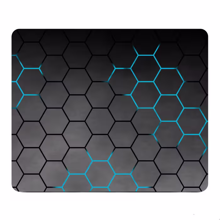 ماوس پد طرح Dark Hexagons مدل Z11