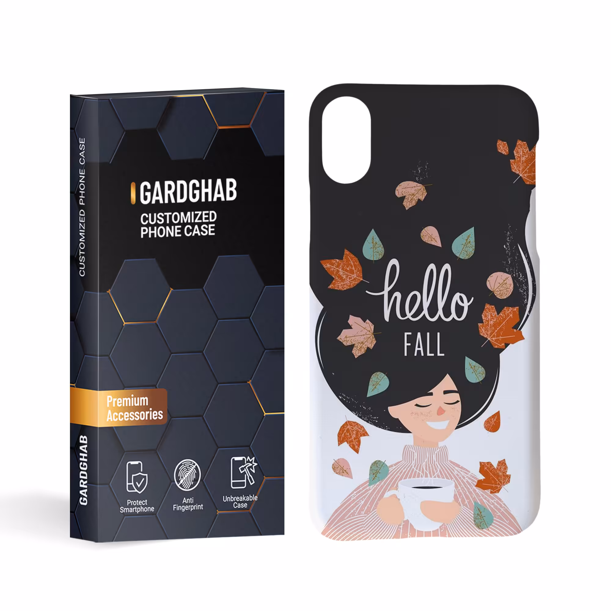 کاور گارد قاب مدل دخترانه مناسب برای گوشی موبایل اپل iPhone x/xs