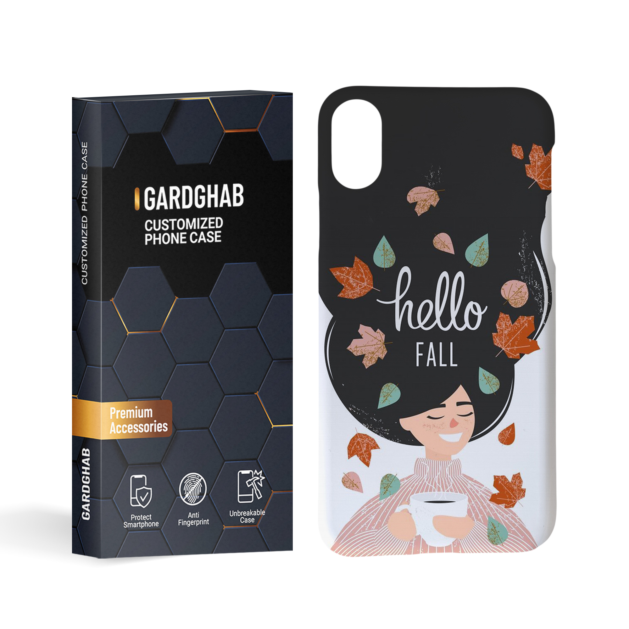 کاور گارد قاب مدل دخترانه مناسب برای گوشی موبایل اپل iPhone x/xs