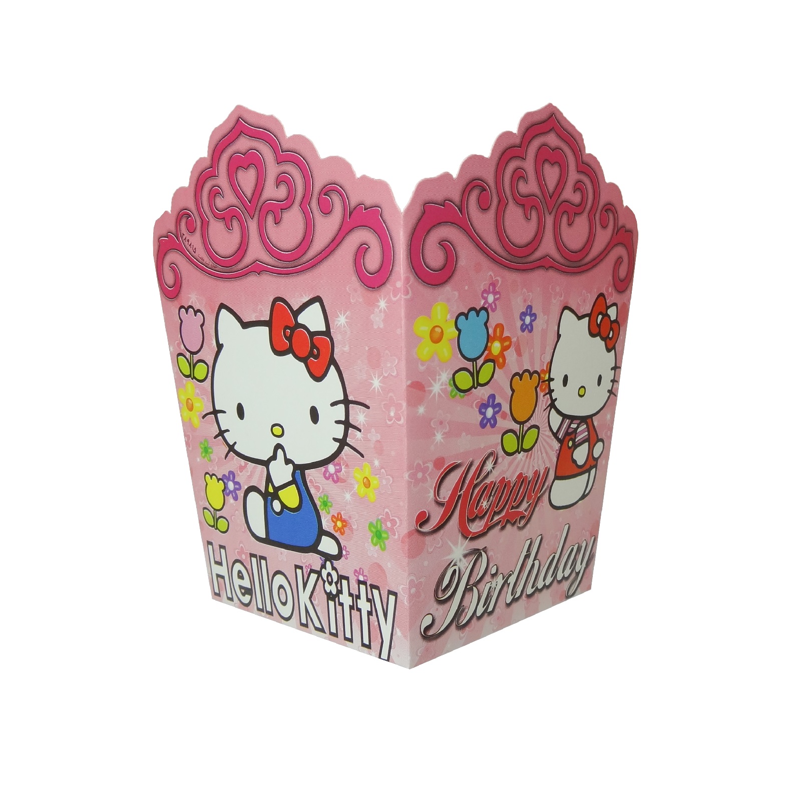  ظرف پاپ کورن مسترتم طرح کیتی بسته 10 عددی