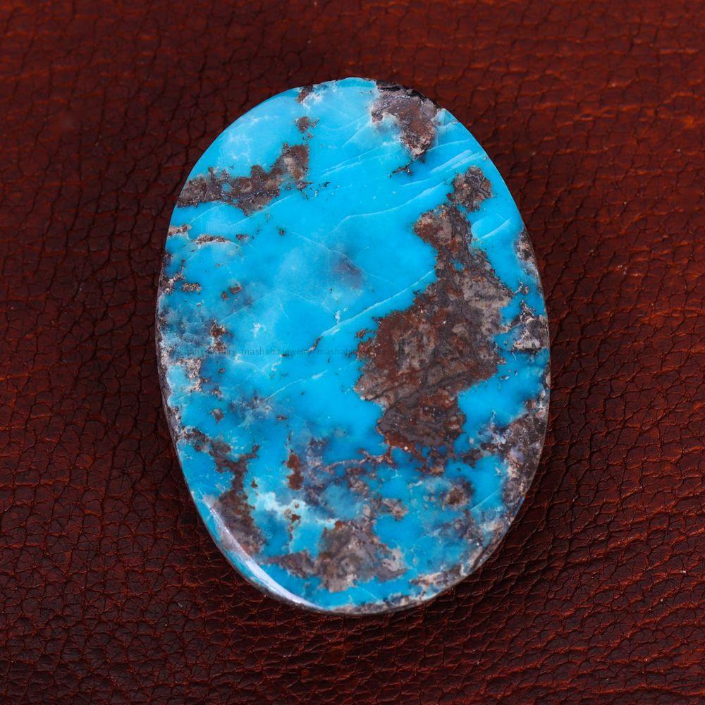 نگین فیروزه شجری کد 13338 - جواهری مشاهیر