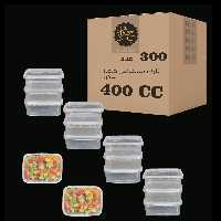 ظرفی 400 سی سی پولادپویش، کارتن 300 عددی