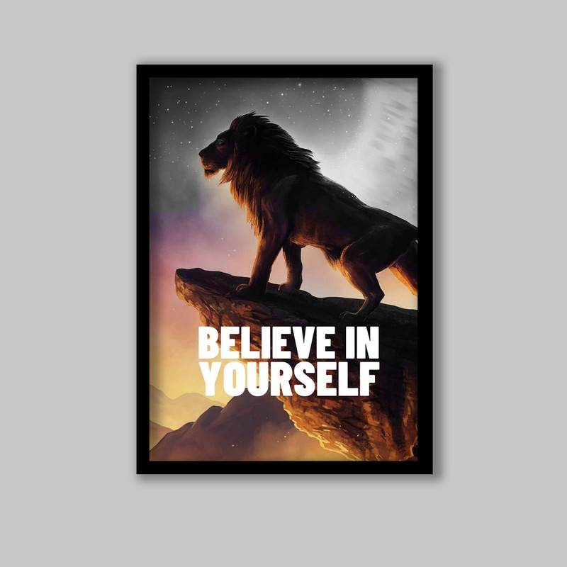 تابلو مدل انگیزشی طرح شیر کد LA-G10730-2 | دنیای قاب