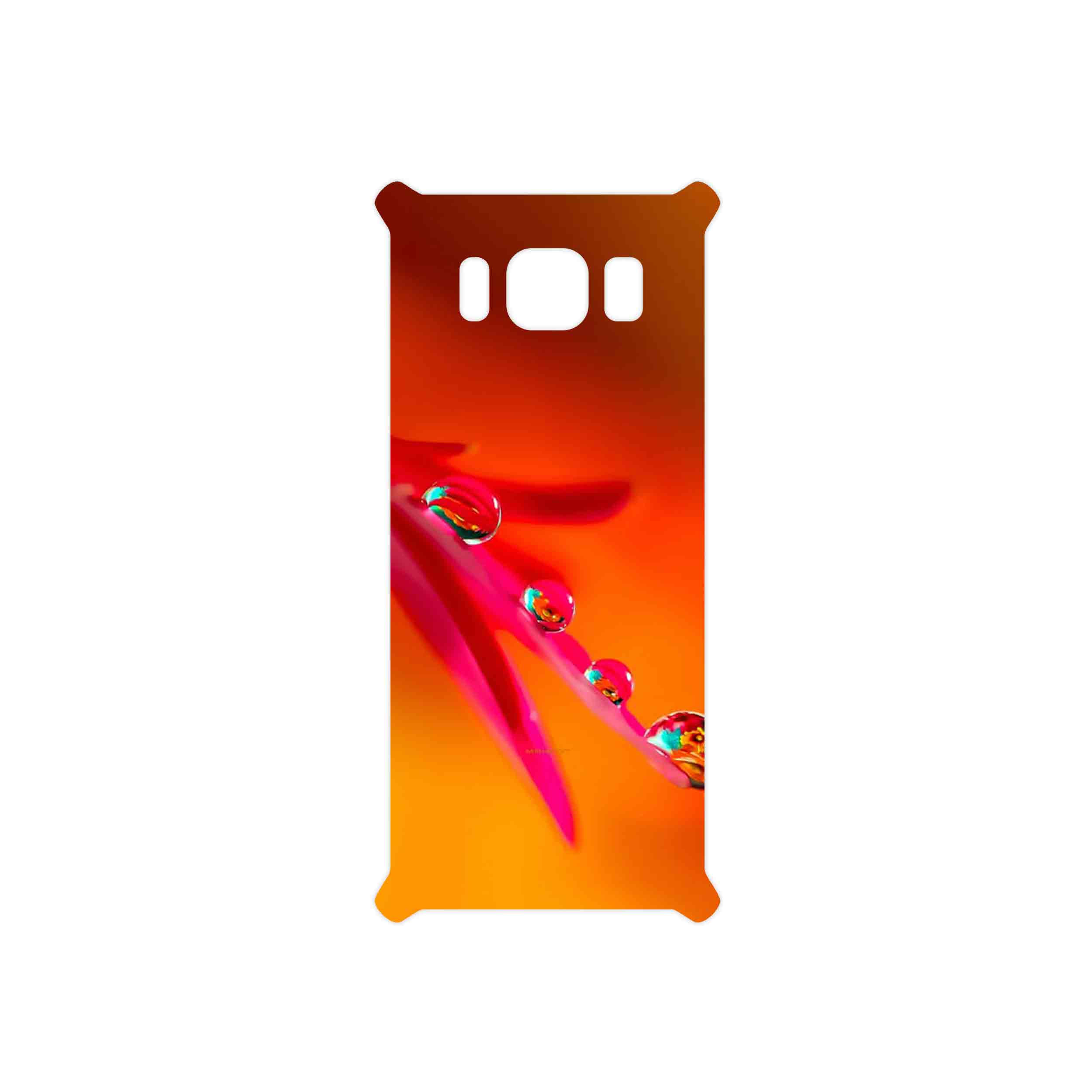 برچسب پوششی ماهوت مدل Plant dew مناسب برای گوشی موبایل سامسونگ Galaxy S8 Active