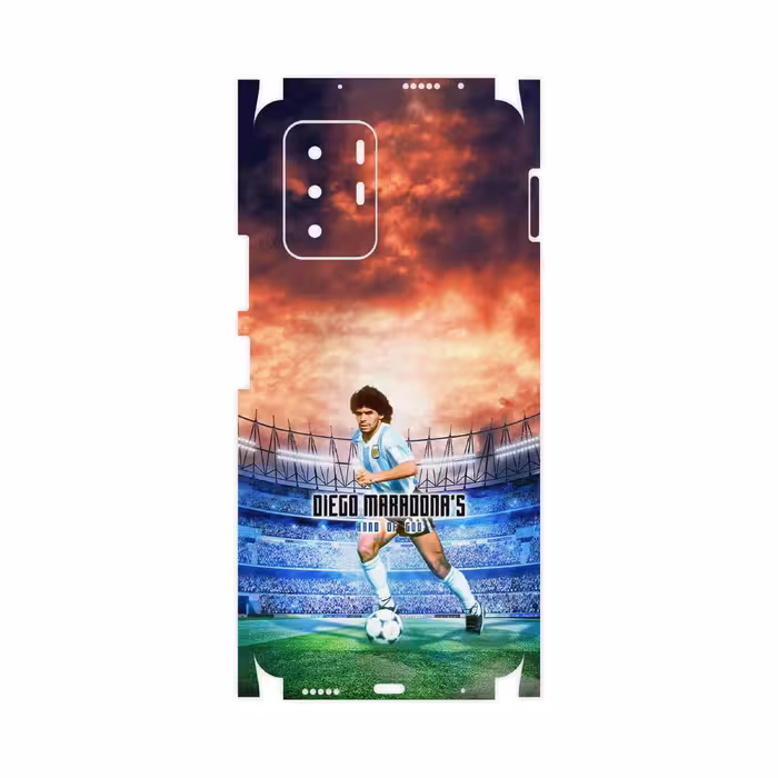 برچسب پوششی ماهوت مدل Diego Maradona-FullSkin مناسب برای گوشی موبایل شیائومی Redmi Note 10 Pro (China)