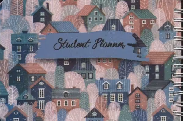 دفترچه یادداشت student planner (کد 504)،(سیمی)
