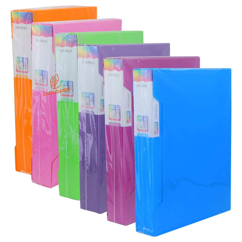 قیمت و خرید کلربوک قاب دار 80 برگ مدل DL-82 لینومکس