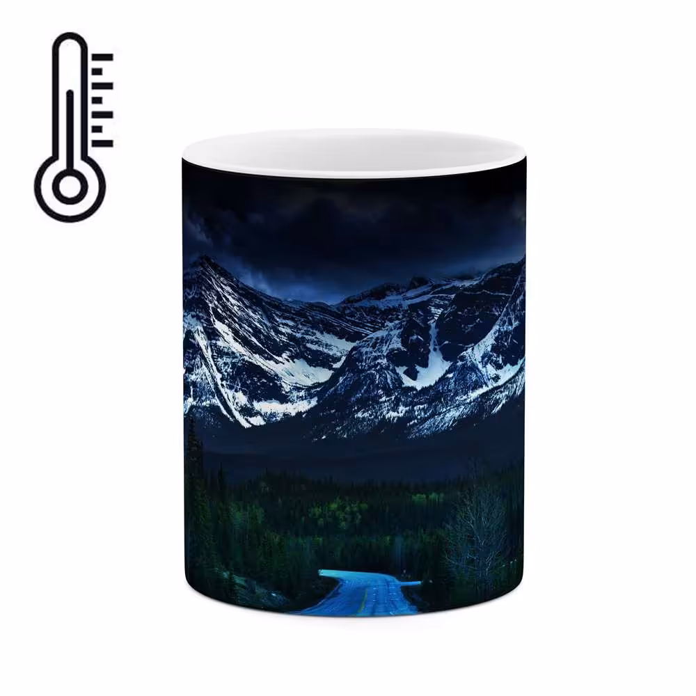 ماگ حرارتی طرح منظره رویایی و زیبا  مدل mgph14616