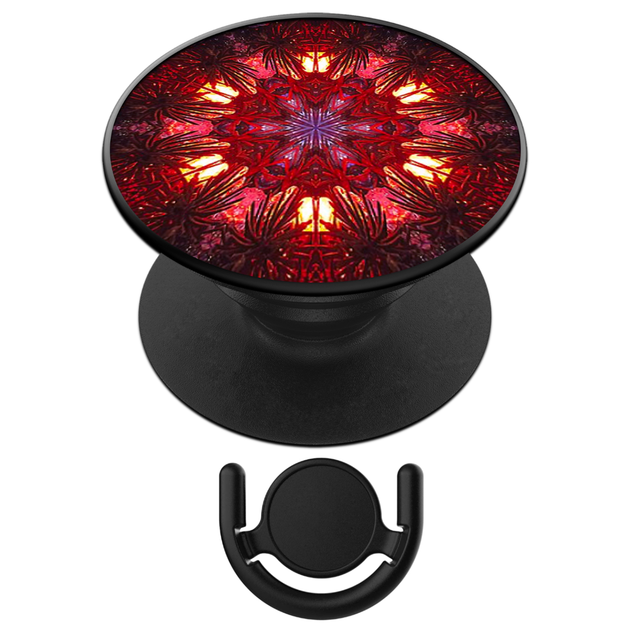 پایه نگهدارنده گوشی موبایل پاپ  سوکت آکام مدل APSC002144 به همراه پاپ کلیپ