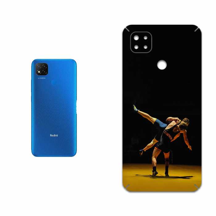 برچسب پوششی ماهوت مدل Wrestling مناسب برای گوشی موبایل شیائومی Redmi 9C NFC