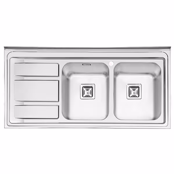  سینک ظرفشویی ایلیا استیل مدل 1068 روکار