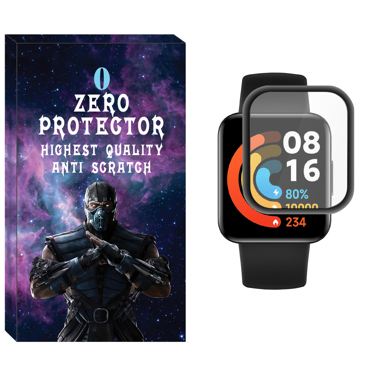 محافظ صفحه نمایش نانو زیرو مدل NZO مناسب برای ساعت هوشمند شیائومی Redmi Watch 2