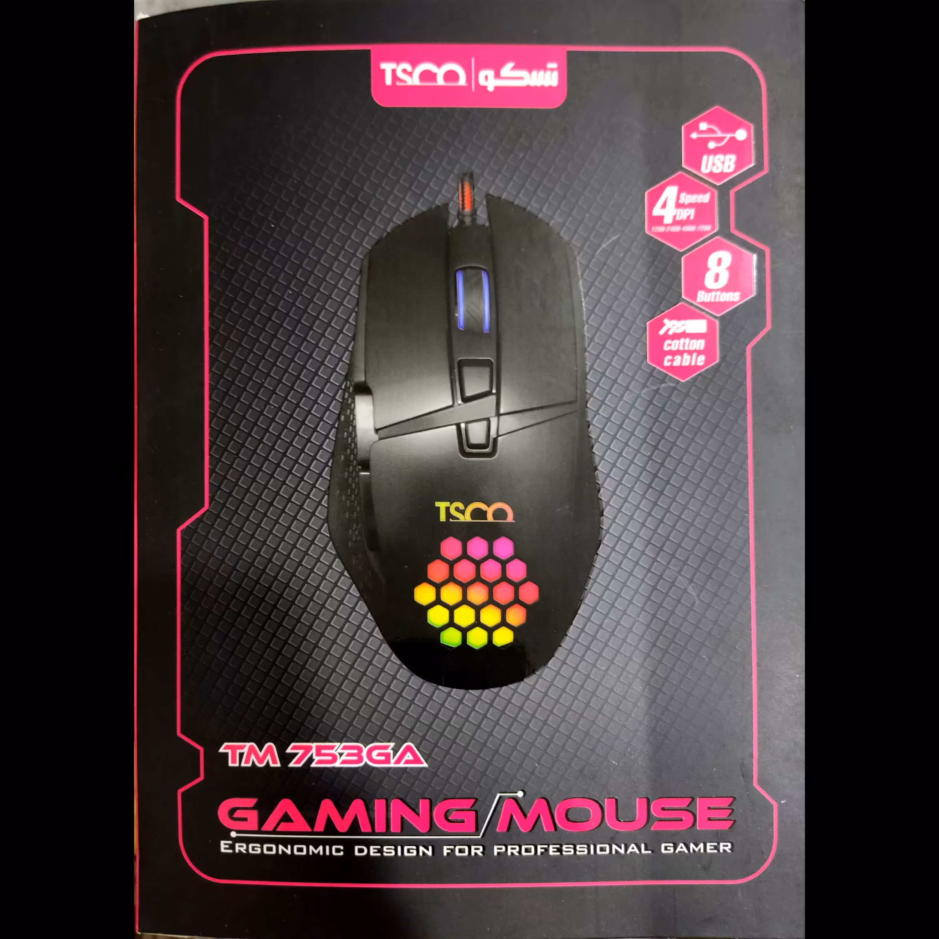 موس گیمینگ تسکو - TSCO مدل TM 753GA