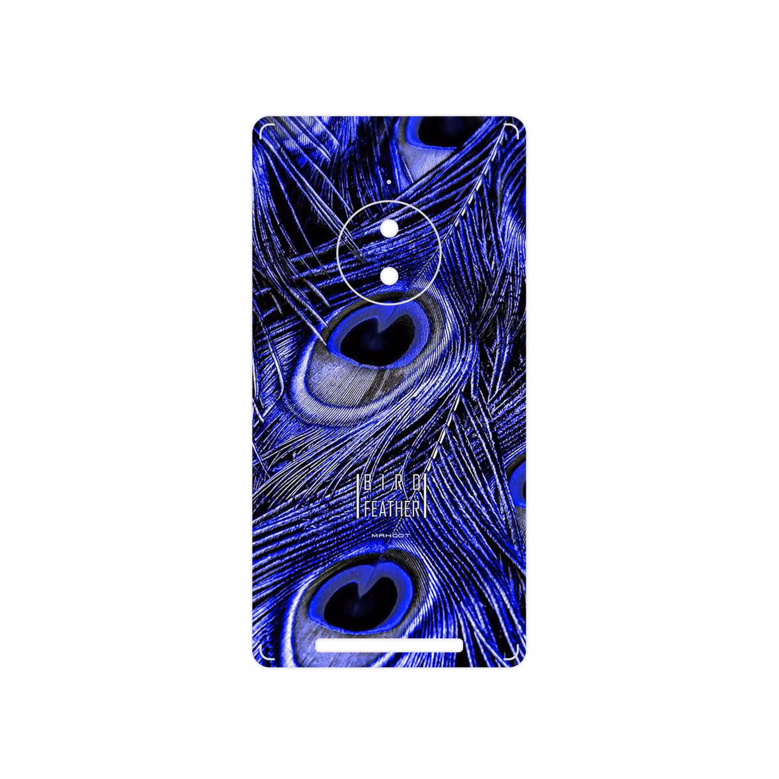 برچسب پوششی ماهوت مدل Purple Feather مناسب برای گوشی موبایل نوکیا Lumia 830