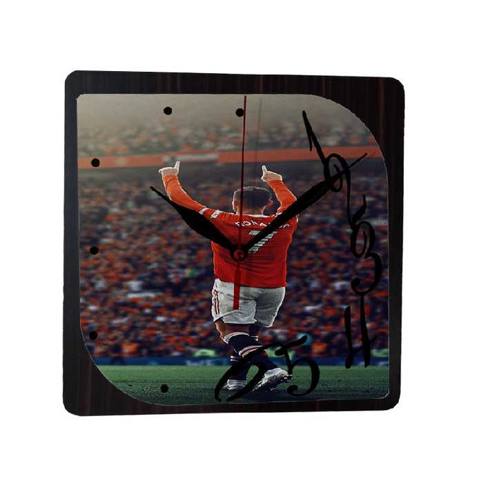 ساعت دیواری طرح کریس رونالدو کد tr14