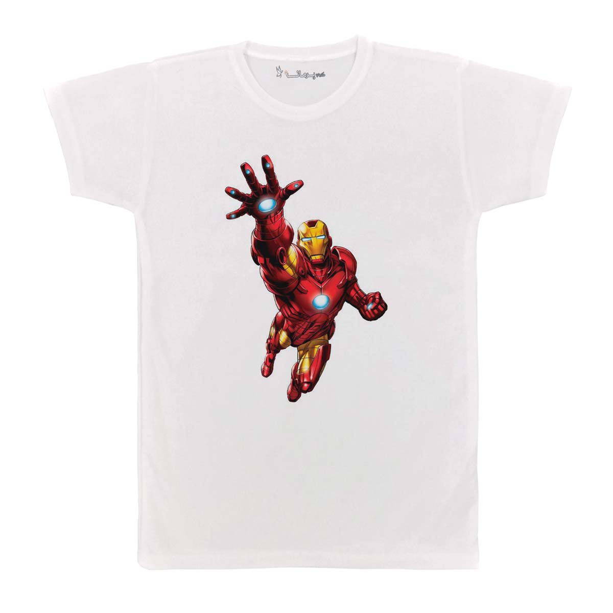 تی شرت بچگانه پرمانه طرح iron man کد pmt.2350