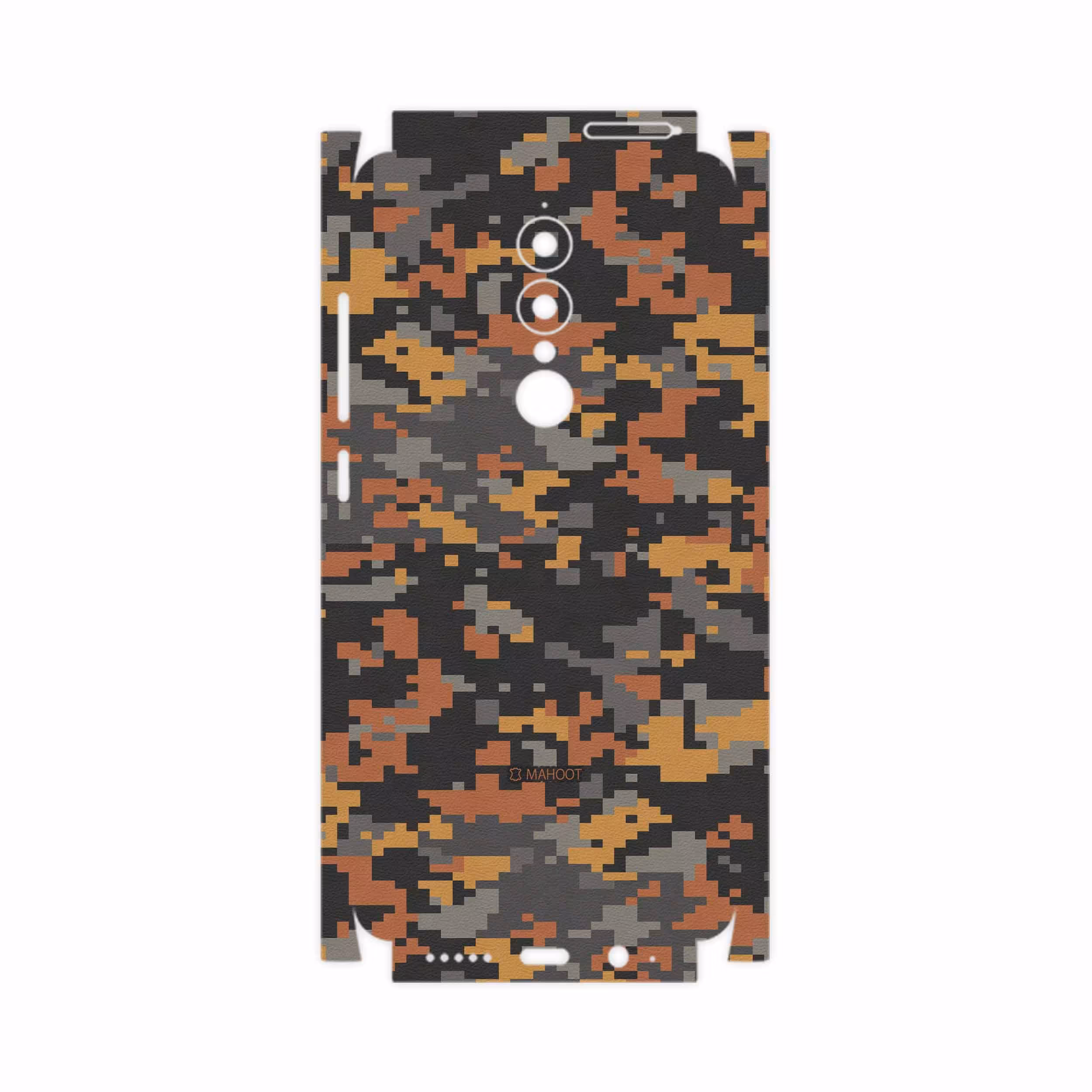 برچسب پوششی ماهوت مدل Army-Autumn-pixel-FullSkin مناسب برای گوشی موبایل یومی A1 Pro