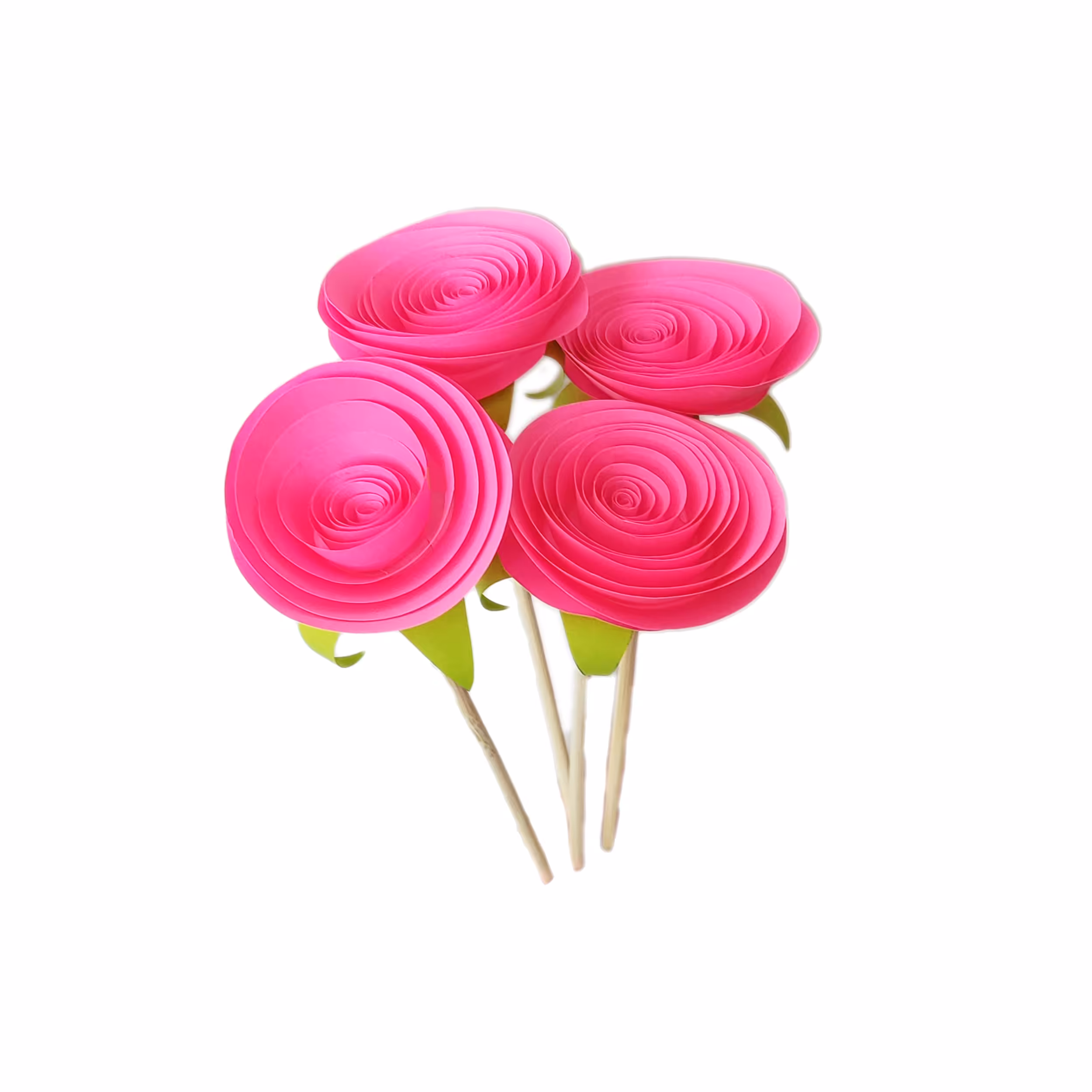 گل مصنوعی مدل رز ژولیت کد MK79 مجموعه 4 عددی