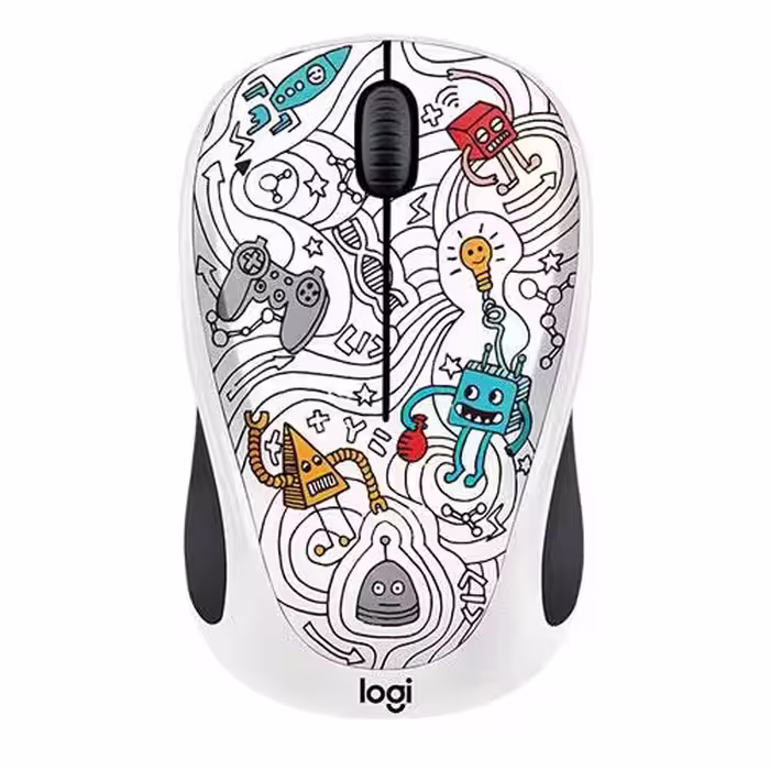 لاجیتک Doodle TECHIE WHITE EMEA IN