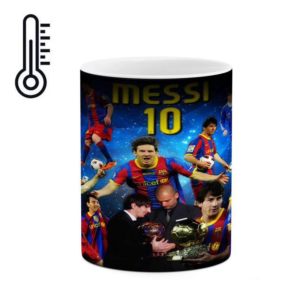 ماگ حرارتی کاکتی طرح لیونل مسی مدل mgh12369