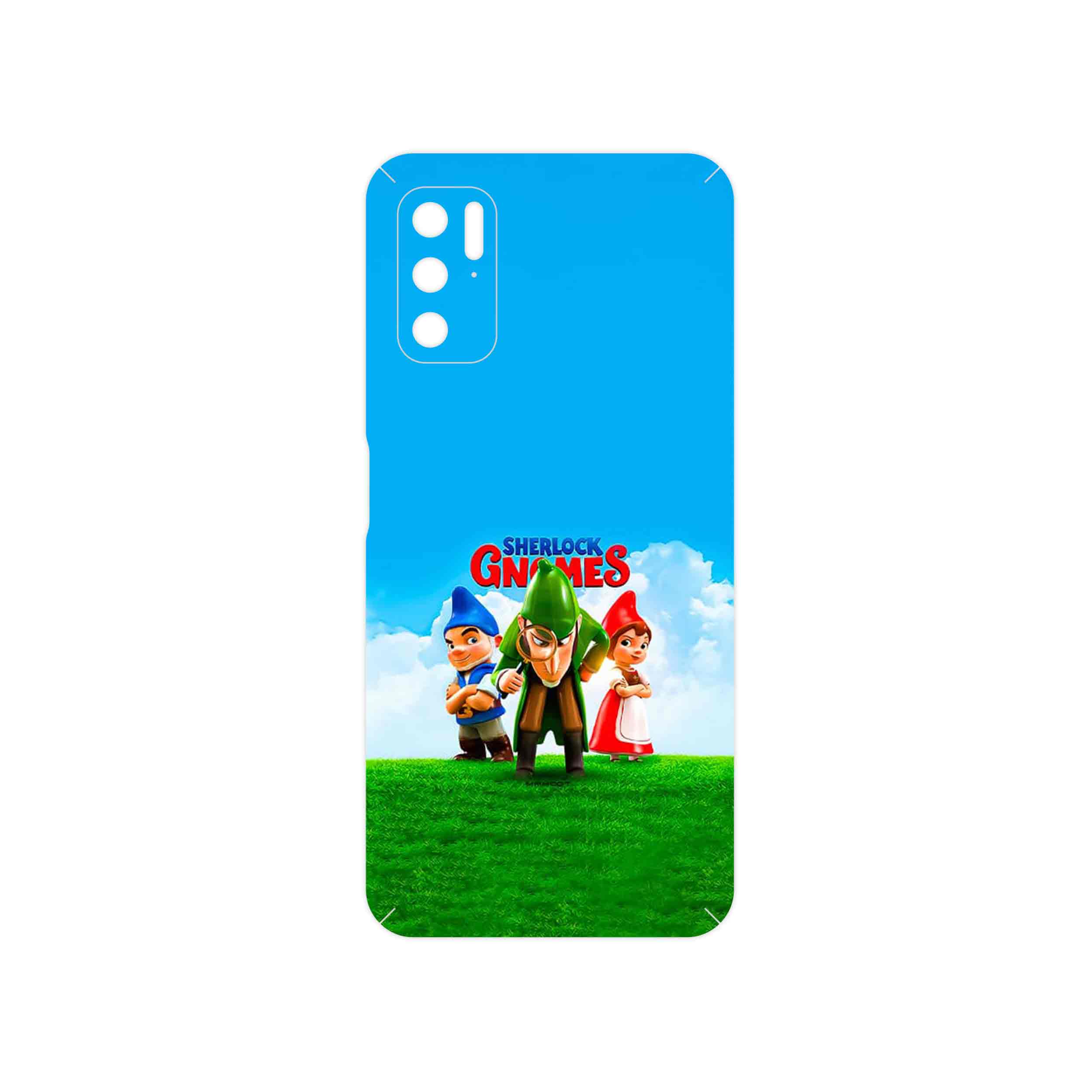 برچسب پوششی ماهوت مدل Sherlock Gnomes مناسب برای گوشی موبایل شیائومی Redmi Note 11SE