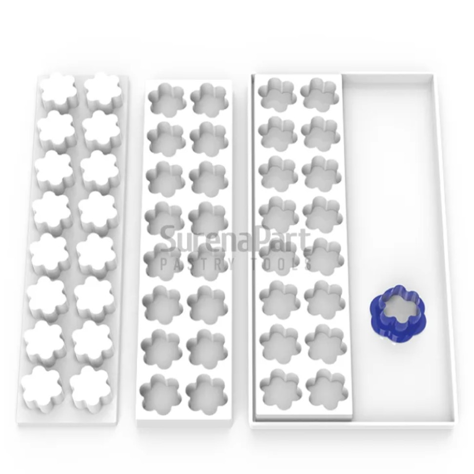 قالب میگنو پورشن طرح گل برند سورنا پارت