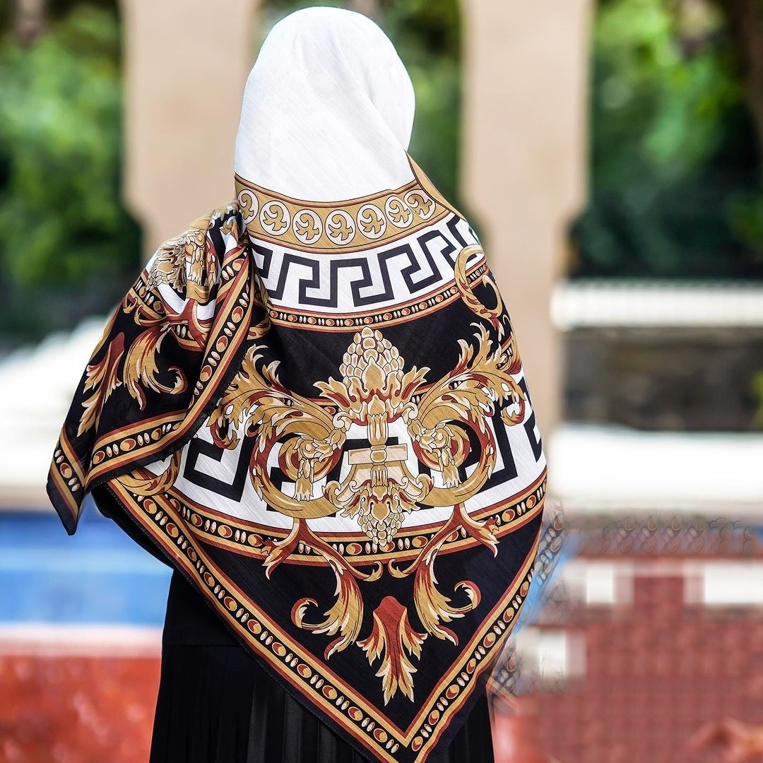 روسری مجلسی قواره بزرگ