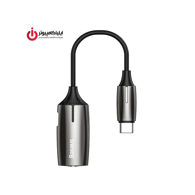 کابل مبدل Type C نر به Type C و جک 3.5 میلی متری صدا مادگی بیسوس مدل CATL60