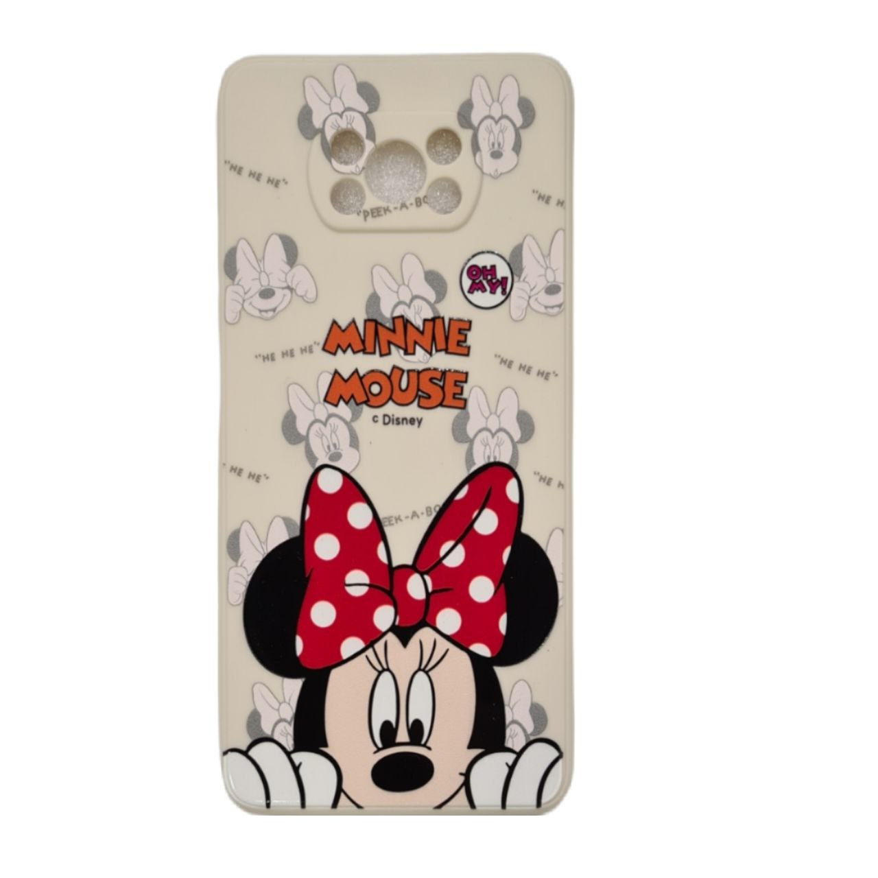 کاور مدل سیلیکونی طرح میکی موس کد 346 مناسب برای گوشی موبایل شیائومی Poco X3