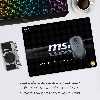 ماوس پد هومرو مدل A2693 طرح  MSi gaming Computer hardware company