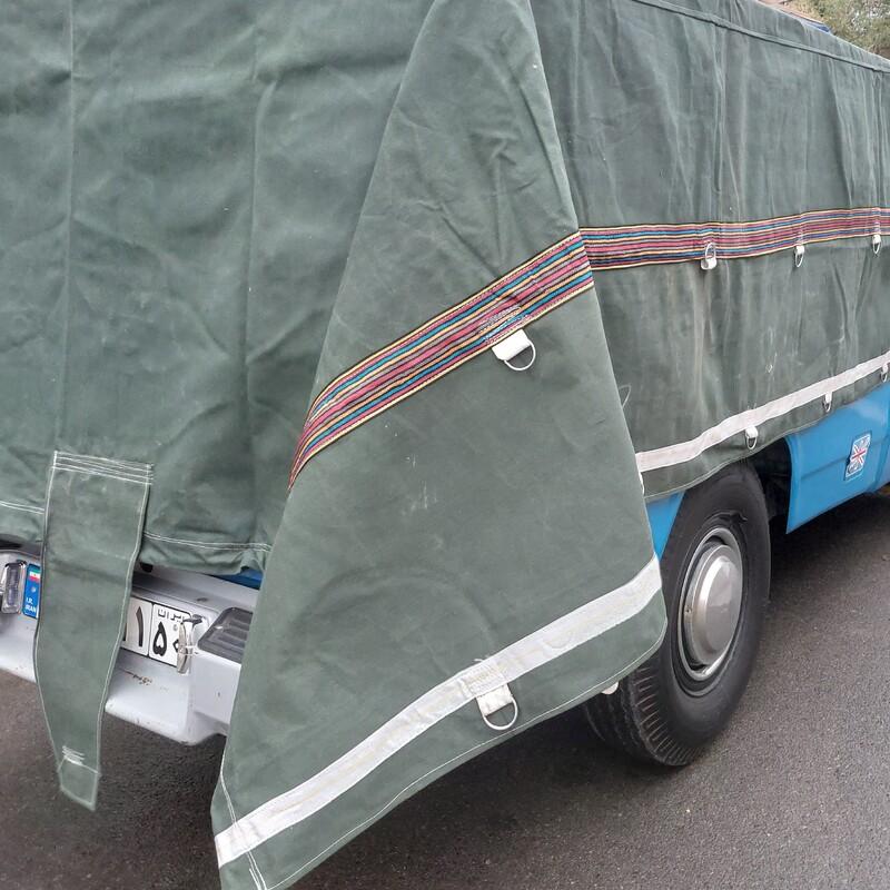 چادر نیسان 6 در 4 برزنت اعلا سفارشی دوز با دوخت مقاوم