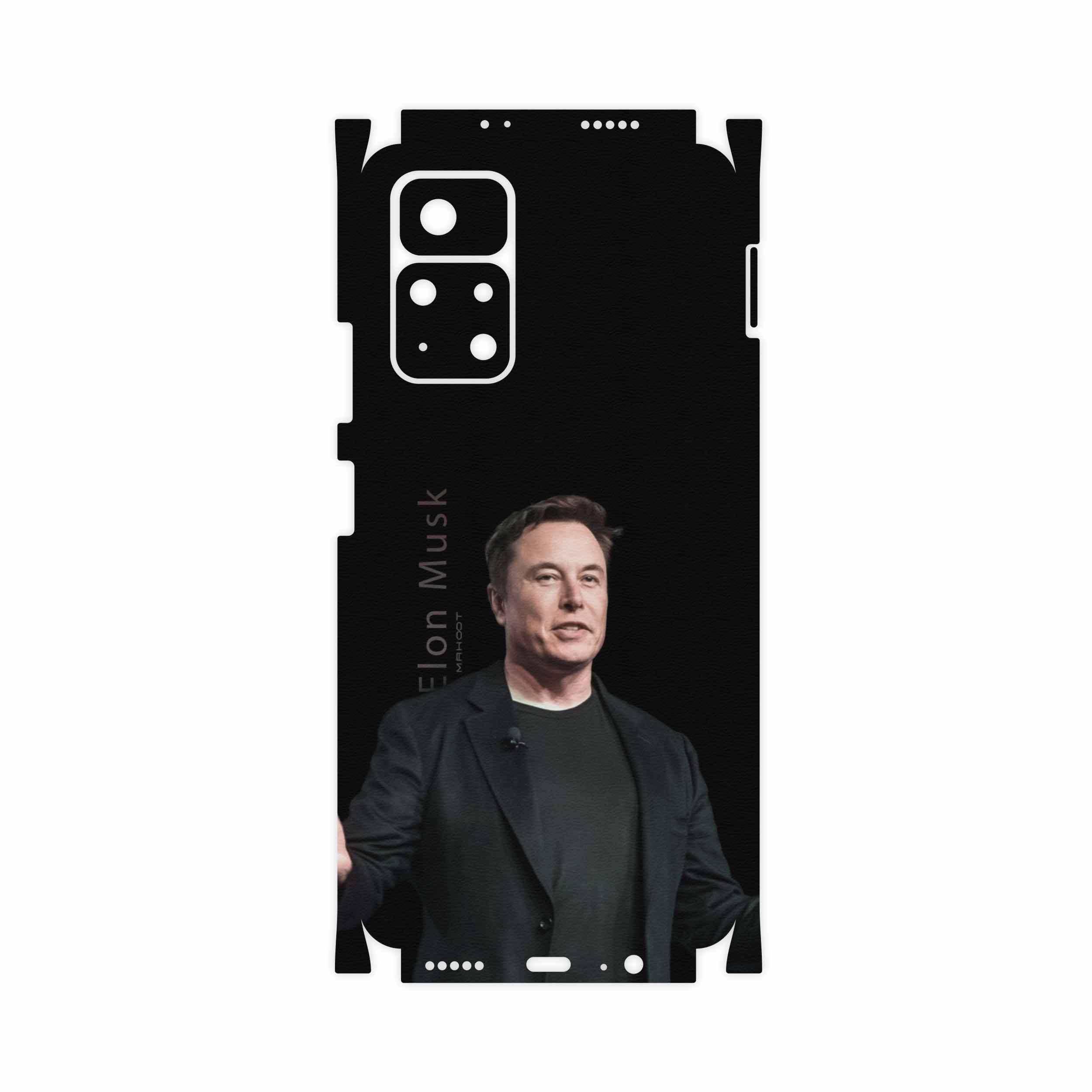 برچسب پوششی ماهوت مدل Elon-Musk-FullSkin مناسب برای گوشی موبایل شیائومی Poco M4 Pro 5G