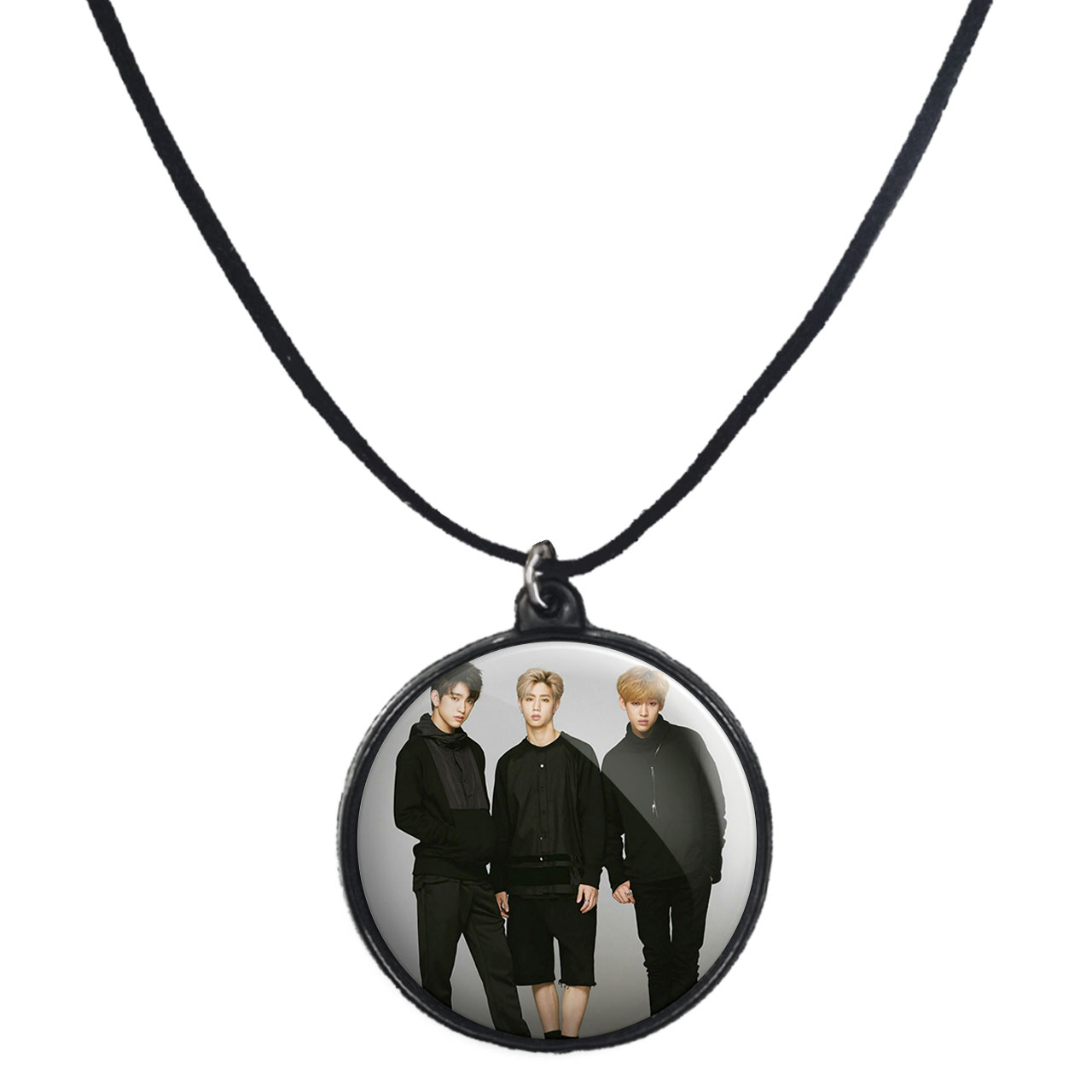 گردنبند پرمانه طرح GOT7 کد pmb.19102 مدل دو طرفه