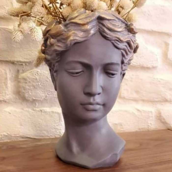 گلدان دکوری مدل صورت میکانژ 101