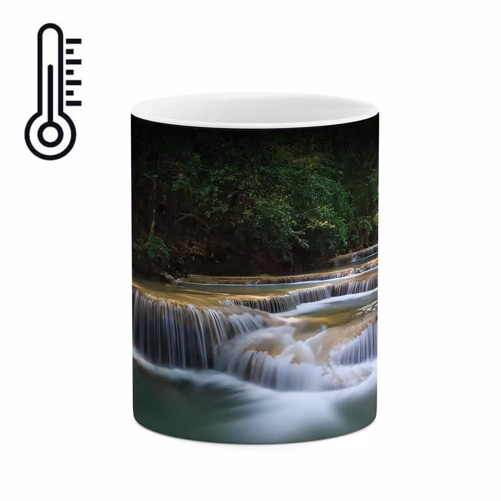 ماگ حرارتی طرح دریا و صخره مدل mgh03800